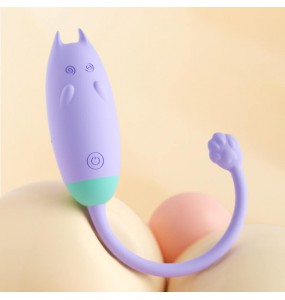 LILO - MEOW Wireless Remote Control Vibrating Egg (Chargeable - Purple)